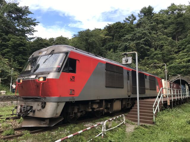 貨物通過_小幌駅