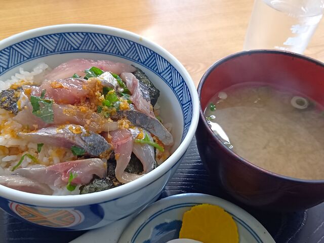 アジのタタキ丼_めがね丸