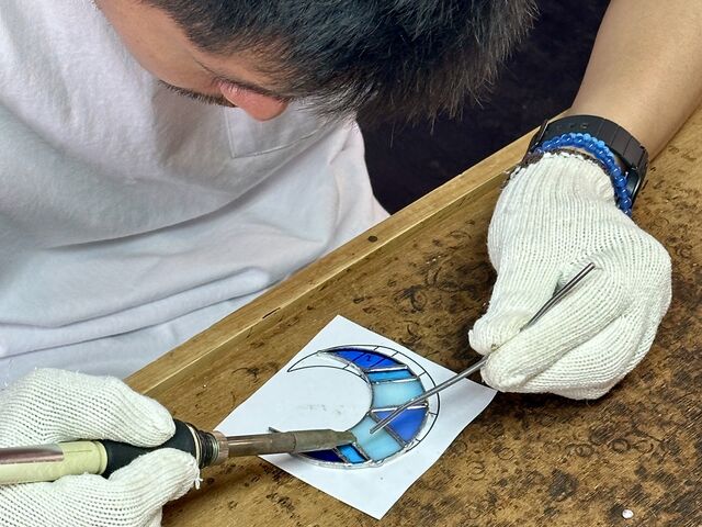 はんだの溶かし方は徐々に慣れていきます(技術の授業を思い出しました)_SLAK
