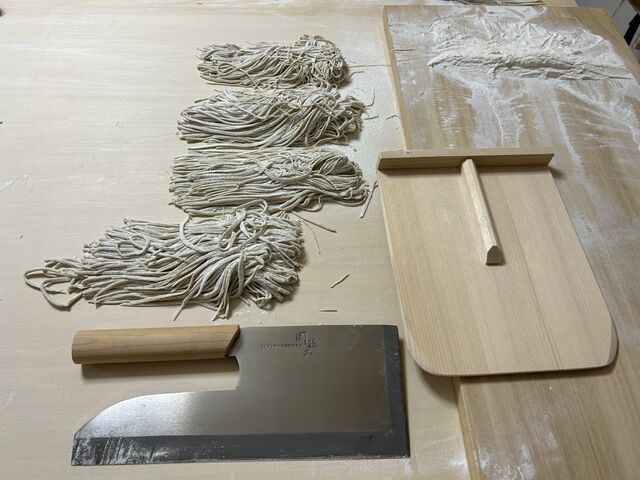 道具も綺麗でした_そば処 けんび亭