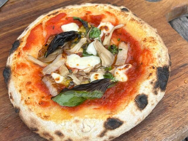 美味しく焼けました_-outdoor pizza club-MAKI de pizza