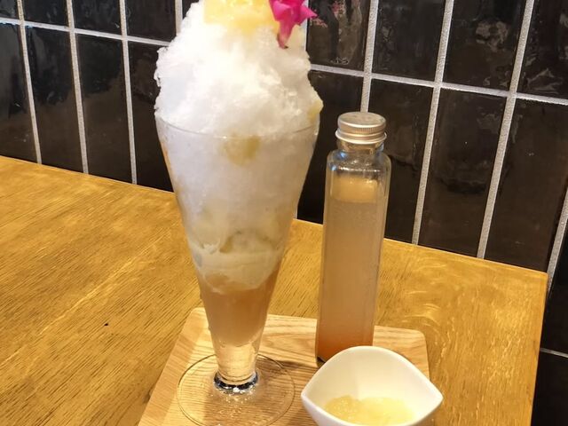 かき氷_ホテルグローバルビュー新潟 DINING EDIT ECHIGO