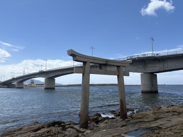 鳥居_波懸遊歩道