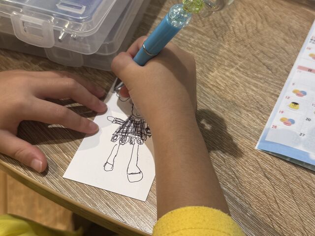 好きなパーツを入れて作ったボールペン_にじいろ工房