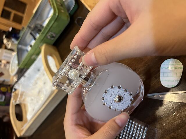 友人がデコってる様子!_AROMA YA DANRO