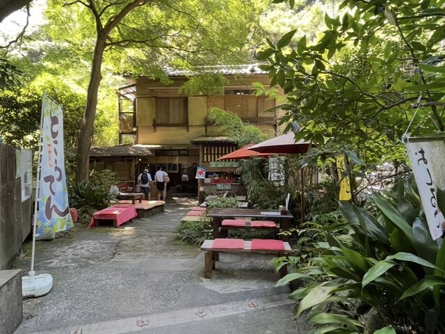 趣きのある雰囲気_不動滝茶屋