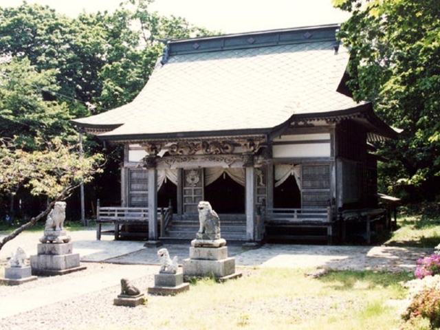 箭根森八幡宮の写真1