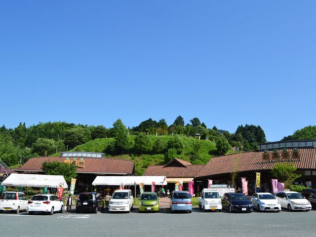 大自然あふれる熊本県と福岡県の県境にある、道の駅かほく小栗郷です。_道の駅かほく小栗郷