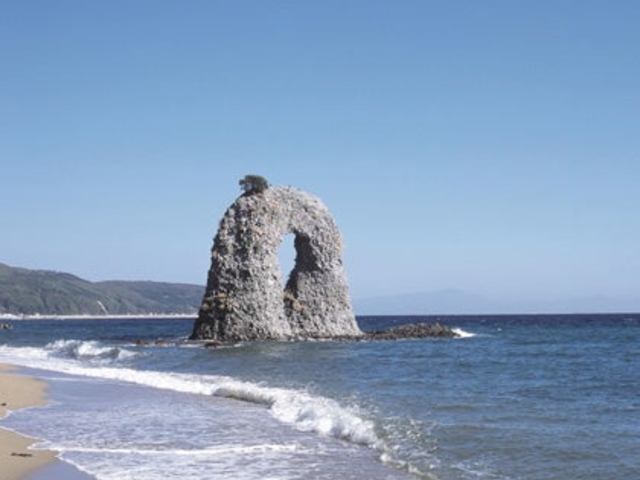 なべつる海岸海水浴適地
