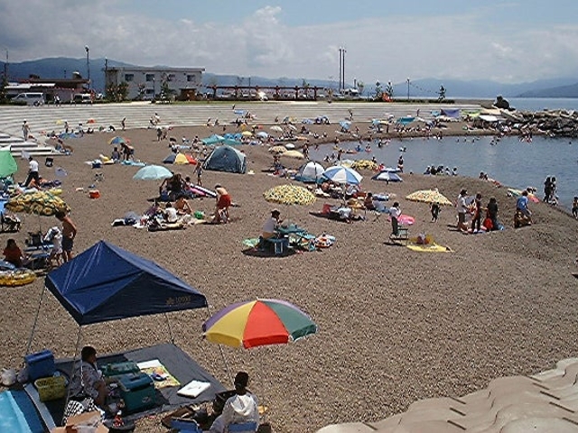 甲楽城海水浴場の写真1