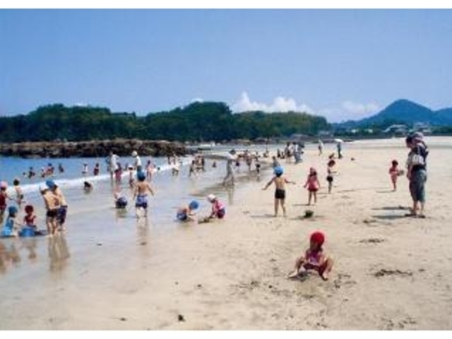 大川島海水浴場の写真1