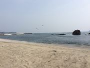 サンオーレそではま海水浴場の写真1
