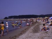 西浜海水浴場の写真1