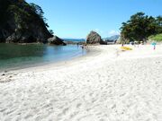 石白川海水浴場の写真1