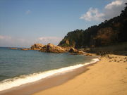 板貝海水浴場の写真1