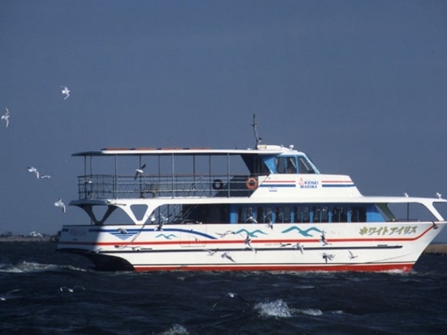 霞ヶ浦湖上めぐり遊覧船