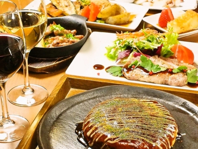 鉄板 匠 まんまるの月 三条店の写真1