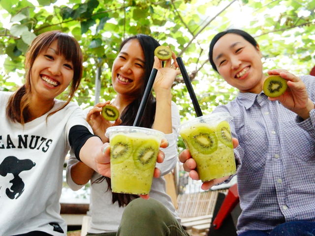 スムージー♪_キウイフルーツカントリーJapan