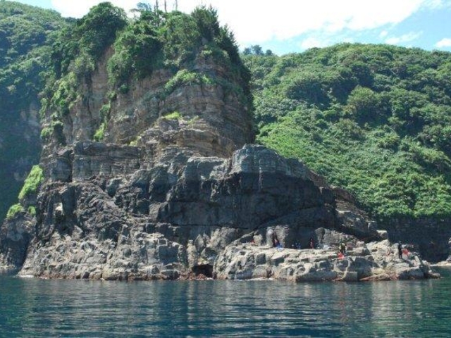 松ヶ崎百層崖の写真1