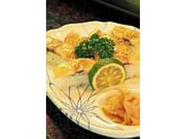 オリジナルメニューの平アジのバッテラ_味佳