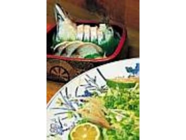 カツオのタタキ5〜6人前とサバの姿寿司_味処 ふかみ