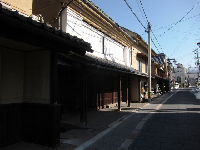 須坂蔵の町並み