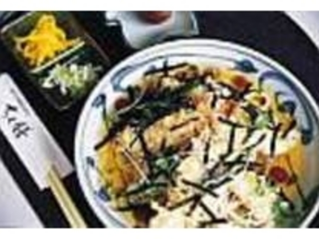 海老おろしうどんはなめこおろしでさっぱり_ちく膳