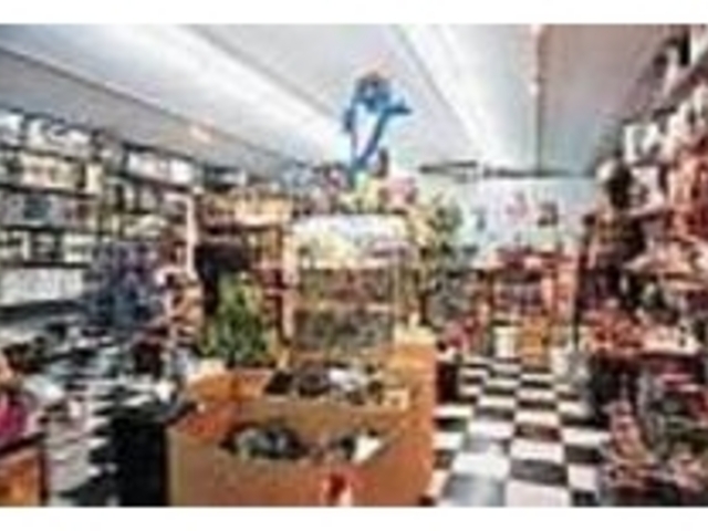 国内外のフィギュアがズラリと並ぶ店内_SPANKY 2号店
