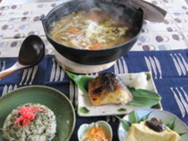 だご汁定食_だご汁 お食事 やま康