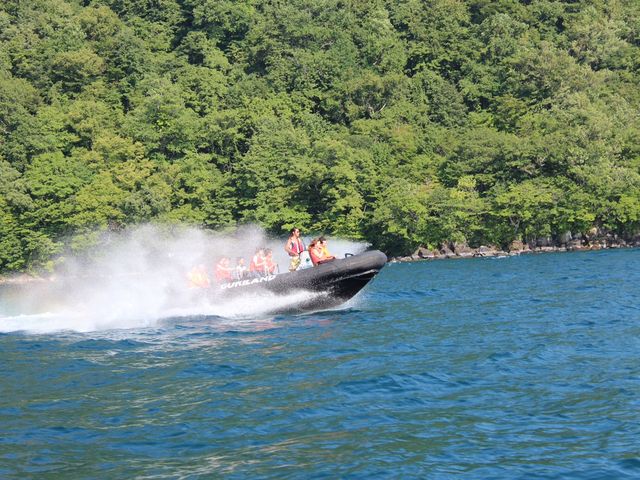 雨天時以外、濡れることはほとんどありません。_グリランド RIB Trip