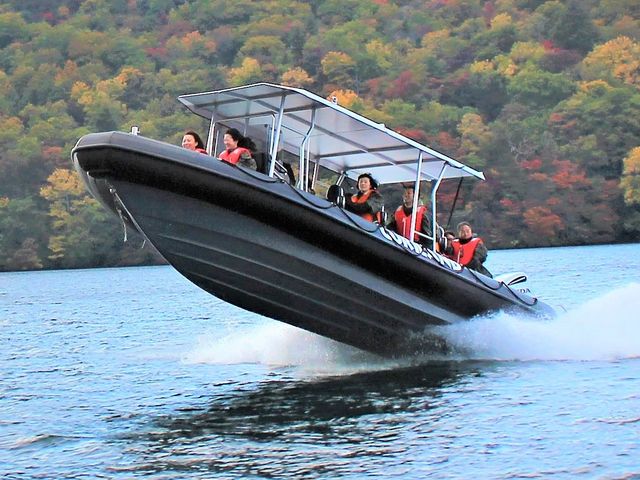 キャプテンのサービス!_グリランド RIB Trip