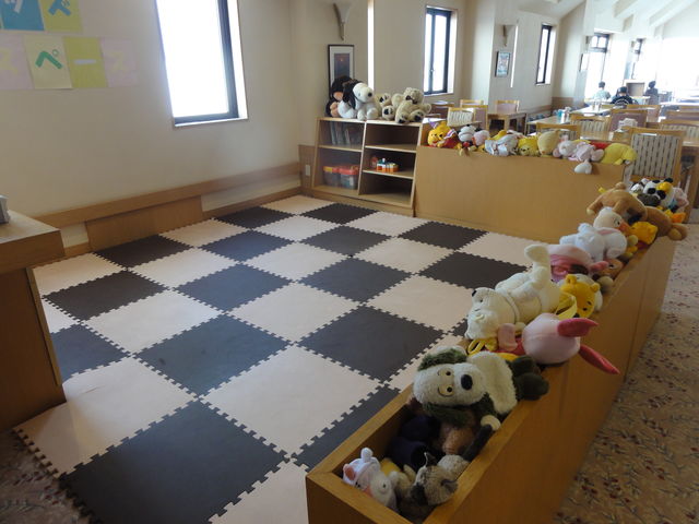 クッションマットのキッズスペース_SPA&HOTELRESORT ふらのラテール