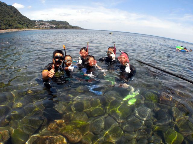 東伊豆の海は水もきれい!_N.P.O パパラギ海と自然の教室