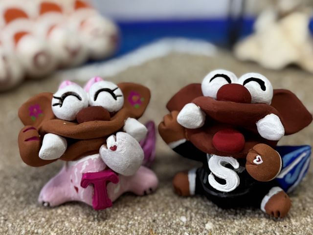 【沖縄体験】イニシャル付きの可愛いシーサーもあります☆_Enjoy工房