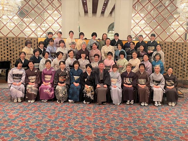 新年会_美保姿きもの総合学院 前橋校