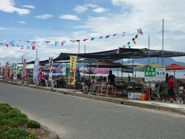 あまくさ野釜島海の家
