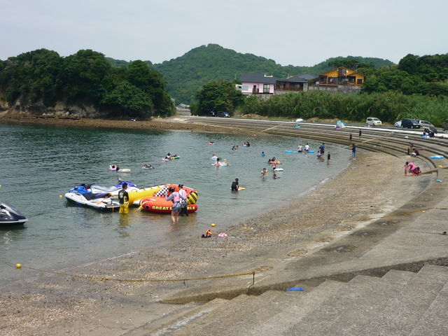あまくさ野釜島海の家