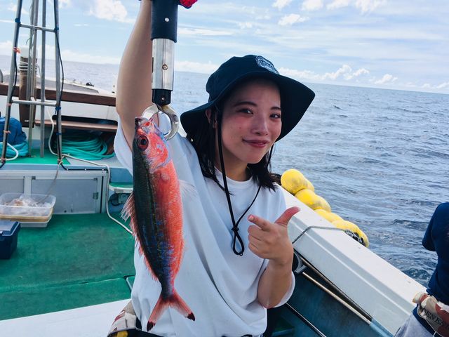 初めての釣りでも釣果は上々♪_遊漁船 海友丸