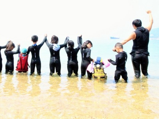 瀬戸内の海を体験ジュニアスクール、【海と自然の教室】_Diving Pro Shop NAGI