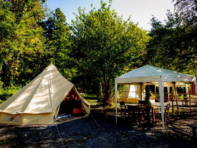 tipiキャンプエリア_水上キャンプ場Tipi