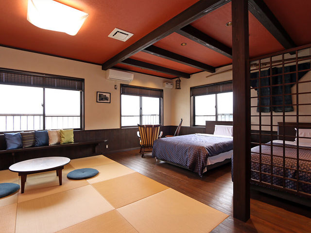 さざなみの音が聞こえるオーシャンビューのお部屋が自慢です(全8室様々なお部屋タイプをご用意しています)_敦賀さざなみリゾートちょうべい