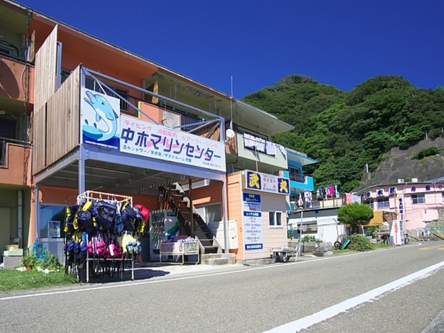 【ヒリゾ浜】体験ダイビングの集合場所は、中木マリンセンター(南伊豆町)となります。_ハンマーズアカデミー