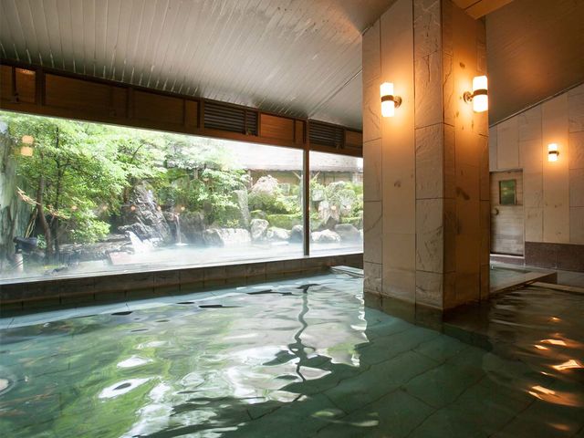 男性大浴場。_粟津温泉 法師