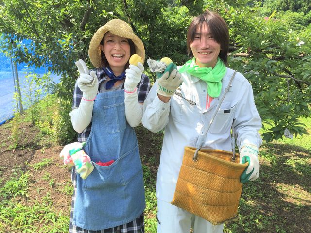 長男夫婦◇
ご来園是非お待ちしております(^^♪_池の端農園