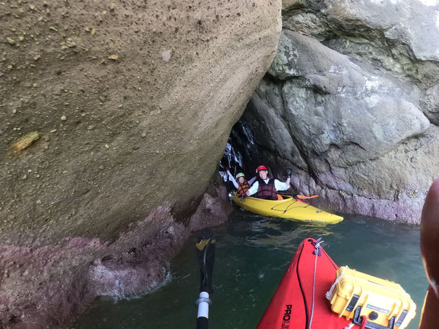 片野sea アドベンチャーコース 洞窟トンネル!_アイアン アウトドア アドベンチャーズ<Iron Outdoor Adventures>