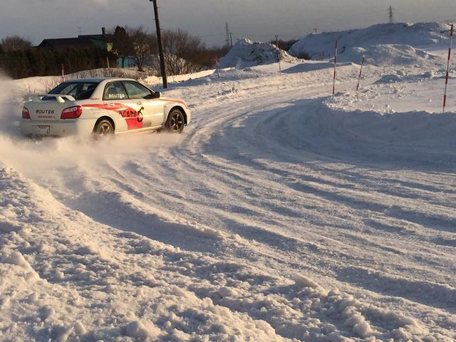 本格的に走りたい方もお待ちしております(^^♪_サムライ雪上ドリフト