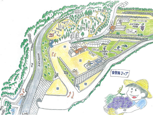園内マップ_幸果園