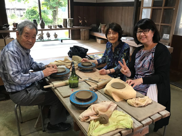 手びねり体験_深山工房つち団子