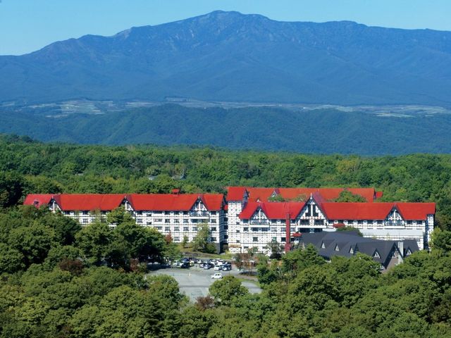 森の中に佇むホテル_ホテルグリーンプラザ軽井沢