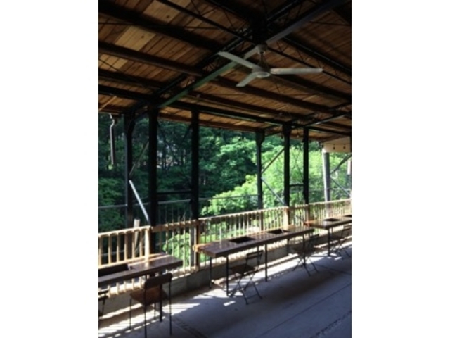 リバーテラス 雨天時安心BBQ_秋川渓谷 NATURE GARDEN